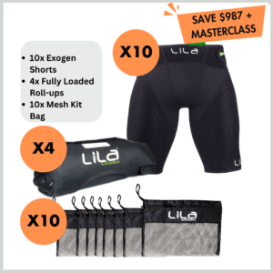 EXOGEN Shorts 10-Packs               (SUMMER HEAT PRICING,SAVE 30%)