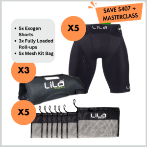 EXOGEN Shorts 05-Packs               (SUMMER HEAT PRICING,SAVE 25%)